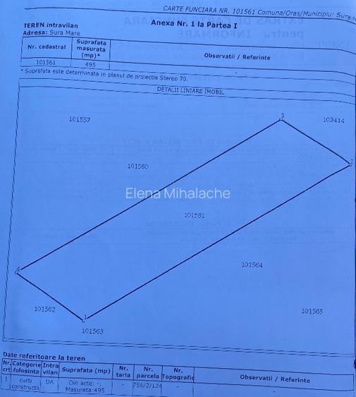Teren intravilan, 11 ml front stradal  - 2
