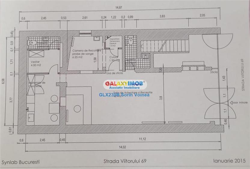 Spatiu comercial Ultracentral Dacia Eminescu | Viitorului nr.69 | 80mp - 13