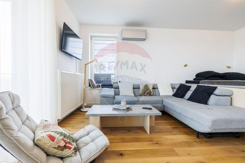 2 camere premium | TERASĂ 25 mp cu deck+vedere lac si pădure I parcare - 5