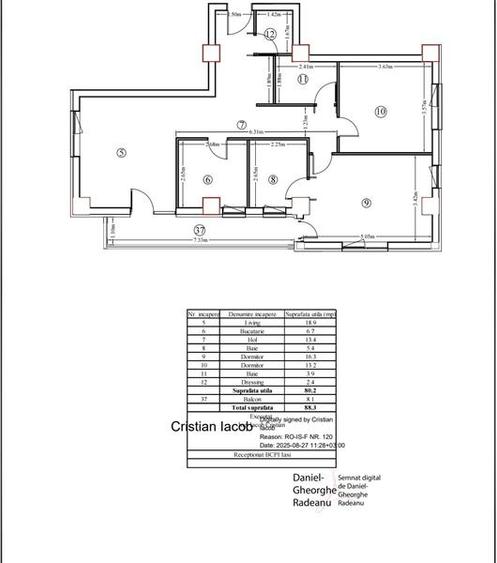 Apartament 3 camere decomandate Poitiers - 16