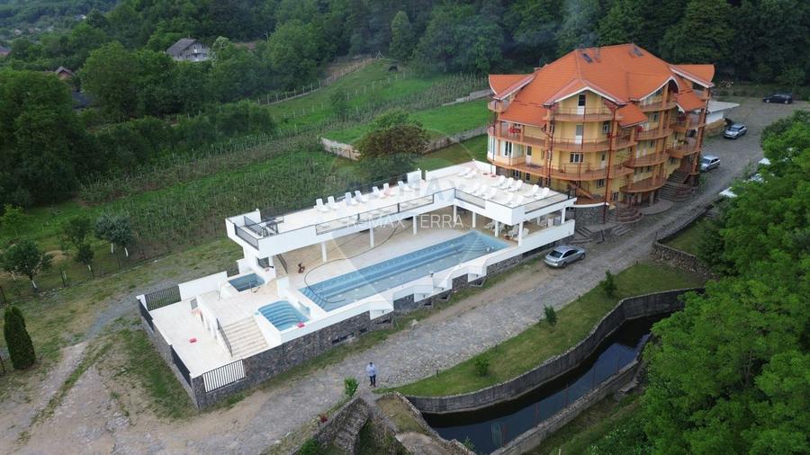 DE VANZARE Pensiune cu piscina, pastravarie, zona spa locatie de vis - 4