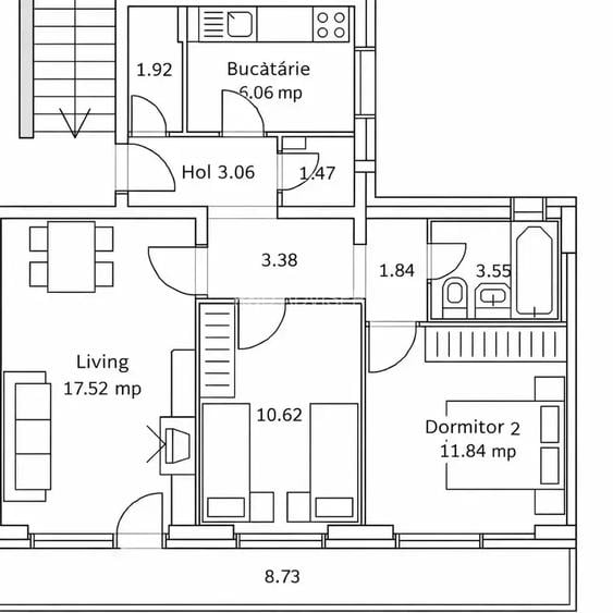 Apartament 3 Camere | Kiseleff - 13