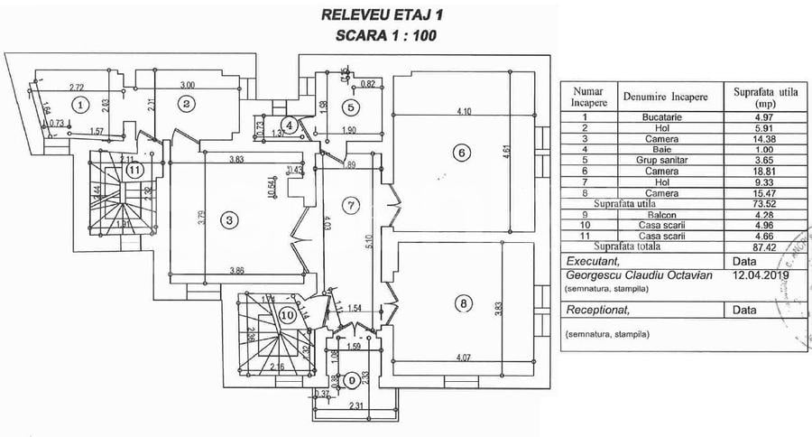 Vila cocheta S+P+1+M | 8 camere, 3 bai | 337mpc - 4