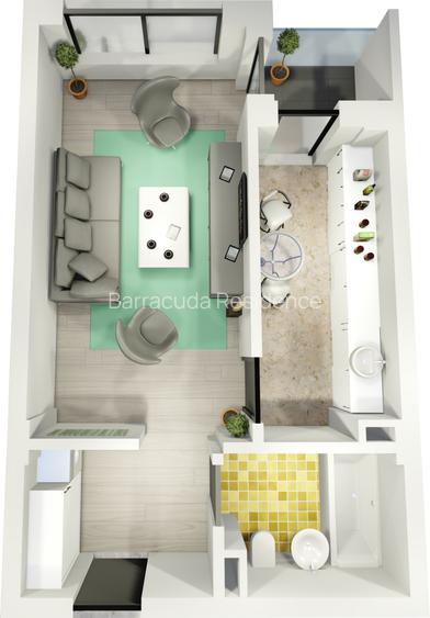 Apartamente in Complex Rezidential cu Parc Privat - 4