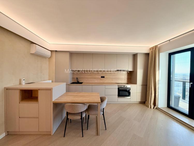 Apartament 3 camere cu vedere panoramică – Cortina Nord | Etaj 10/10 | 2 parcări - 3