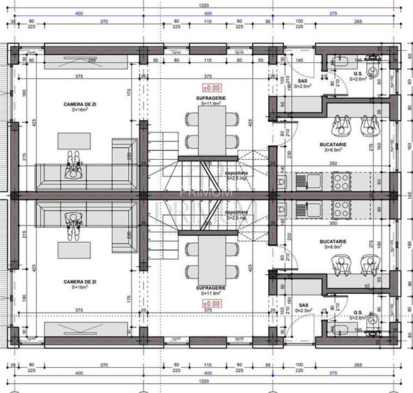 Duplex toate utilitatile - personalizare interioara - zona excelenta - bucatarie - 4