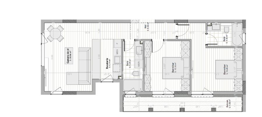 Apartament 3 camere | dezvoltator | premium  | Kaufland | Mall B1 Retail Park - 10