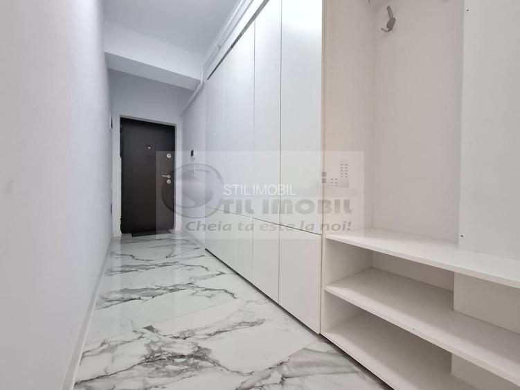 Apartament 2 camere, bloc 2023, 58 mp, mobilat modern, geam baie, CUG - 19