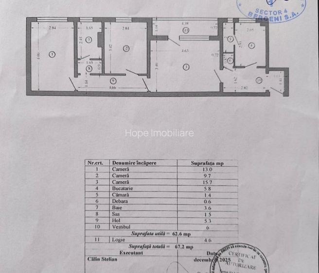 Emil Racovita-Aleea Terasei-apartament 3 camere - 15