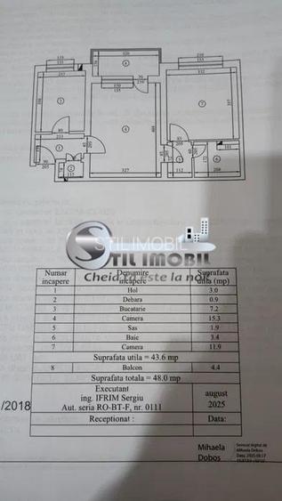 Apartament 2 camere, 48mp - Podu ros - 7