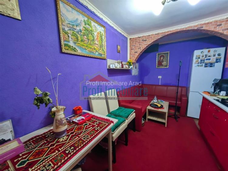 Casa cu 2 camere si terasa mare in centru pe strada Baritiu - 13