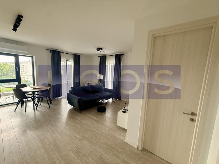 3 camere mobilat, terasă, Piața Presei Libere - 4