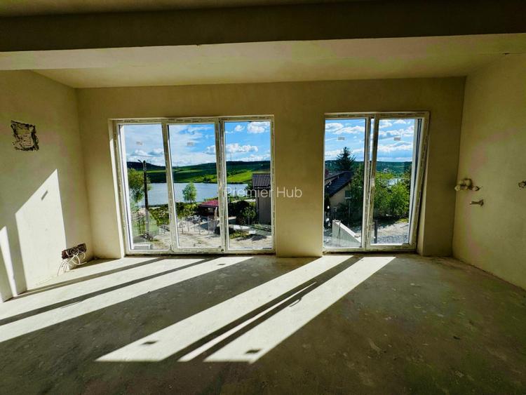 Oportunitate!Duplex semifinisat, 120mp, priveliste spre lac, Chinteni! - 7