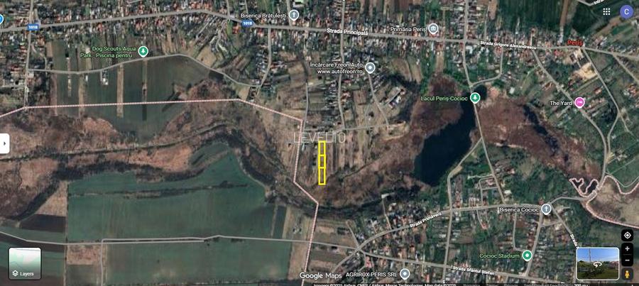 Teren intravilan in Peris | strada Ingerasilor | Vedere spre lac - 2