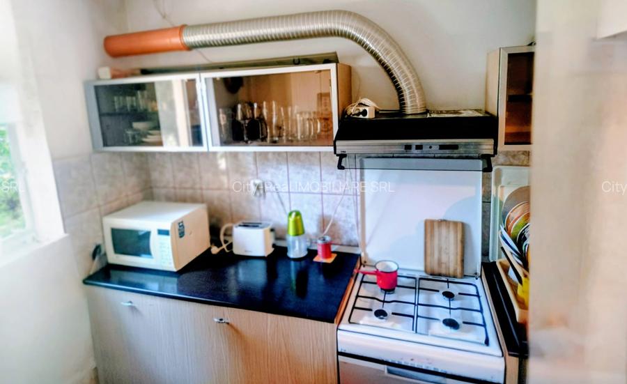 2 camere ,etaj 1,  centrala gaze , masina de spalat ,mobilat ,utilat - 6