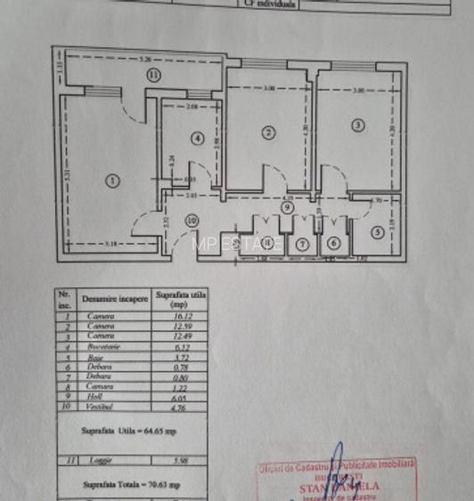 Apartament 3 Camere / Piata Muncii/ 3 min Metrou / Comision 0% - 8