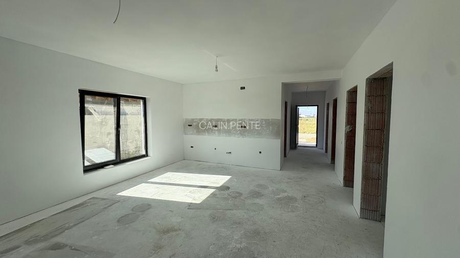 Casa noua parter cu PANOURI FOTOVOLTAICE, teren 553 mp - 14