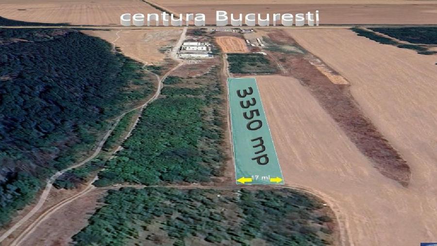 Teren intravilan 3350 mp, Magurele, langa centura Bucuresti
