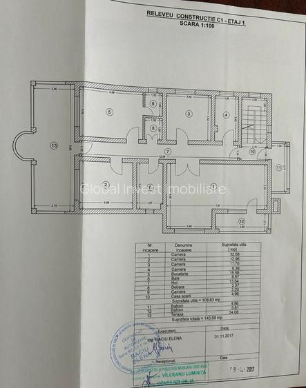 Vila D+P+2 Etaje , teren 407mp ideală pentru Bussine, Clinica,etc