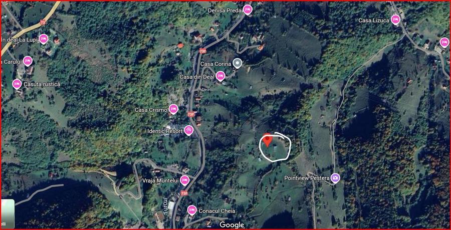 Teren, Zona de Interes Turistic-Cheile Gradistei, 8800mp