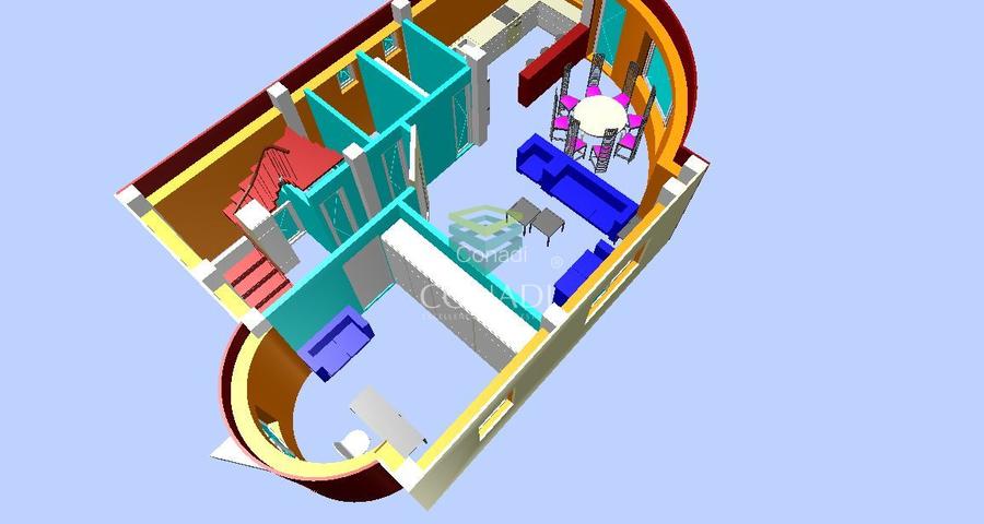Vila la rosu cu teren in comuna Cornetu - 3