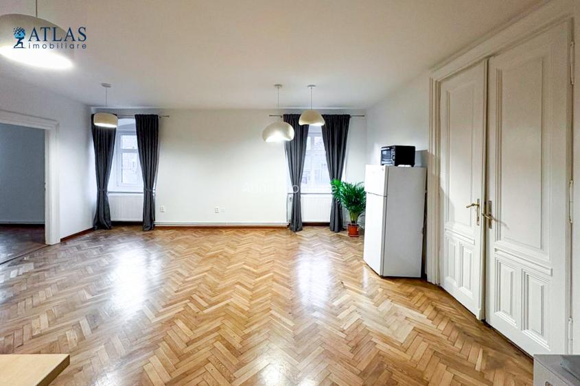 Renovat 2026, 105 mp., str De Mijloc, la casa, parter inalt, 4 camere, parcare - 2