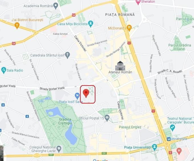 Spatiu comercial DE INCHIRIAT - str. Ion Campineanu 31, Bucuresti -- 130 mp - 15