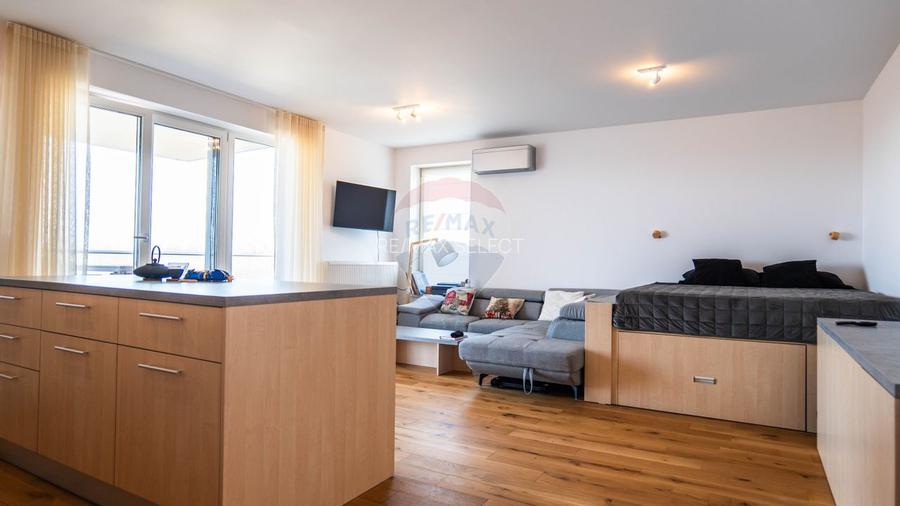 Vanzare apartament 2 camere mobilat si utilat,  Lebăda Lake Residence - 8