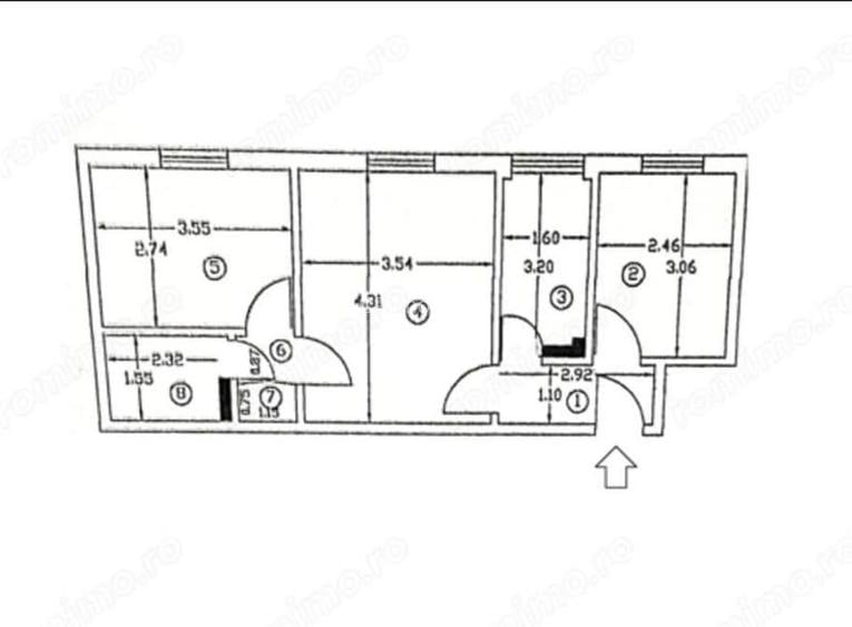Apartament 3 camere Drumul Gazarului/ Parcare ADP - 7