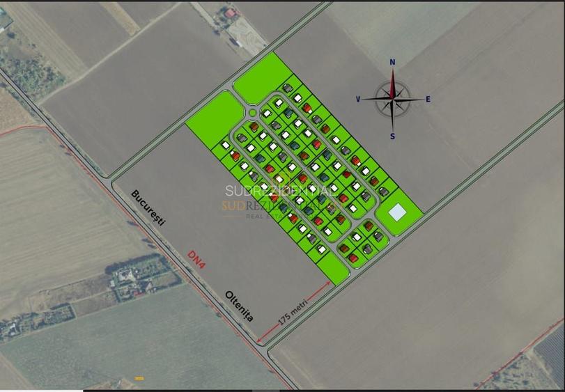 Teren 84.400 mp, ideal dezvoltare rezidentiala, PUZ aprobat, Frumusani - 6