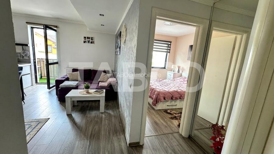 Apartament 3 camere de vanzare 54 MPU MOBILAT UTILAT PARCARE Selimbar - 6