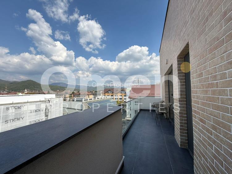 Penthouse ultrafinisat pe 2 niveluri | sauna |  parcare | zona centrala - 21