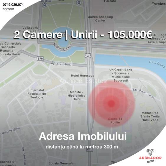 2 Camere | Unirii | 5 min Metoru | Centrala | Renovat | Boxa Inclusa - 8