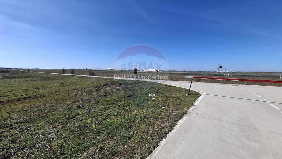 Teren 15.107mp, POT60% + Hală industrială | acces rapid A0 - 6