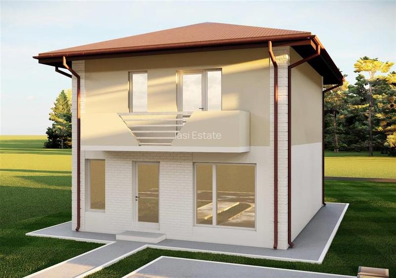 Casă parter + etaj cu pod si curte intre 277mp si 700mp - 2