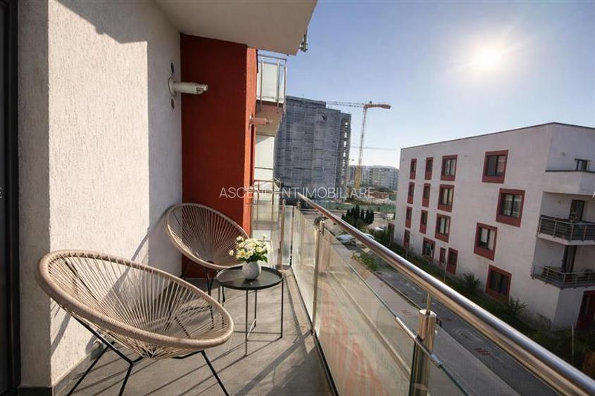 Rezidenta mobilata,utilata,tip studio,terasa, boxa,loc parcare,Tractorul,Brasov - 7