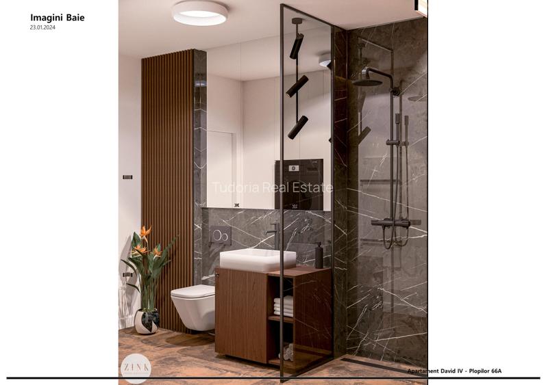 Apartament 2 camere, 56 mp, ultrafinisat, Plopilor-Parcul Rozelor! - 13