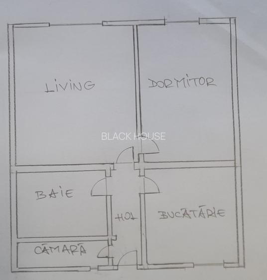 Apartament 2 camere, etaj 3, zona Centrala - Horea - 7