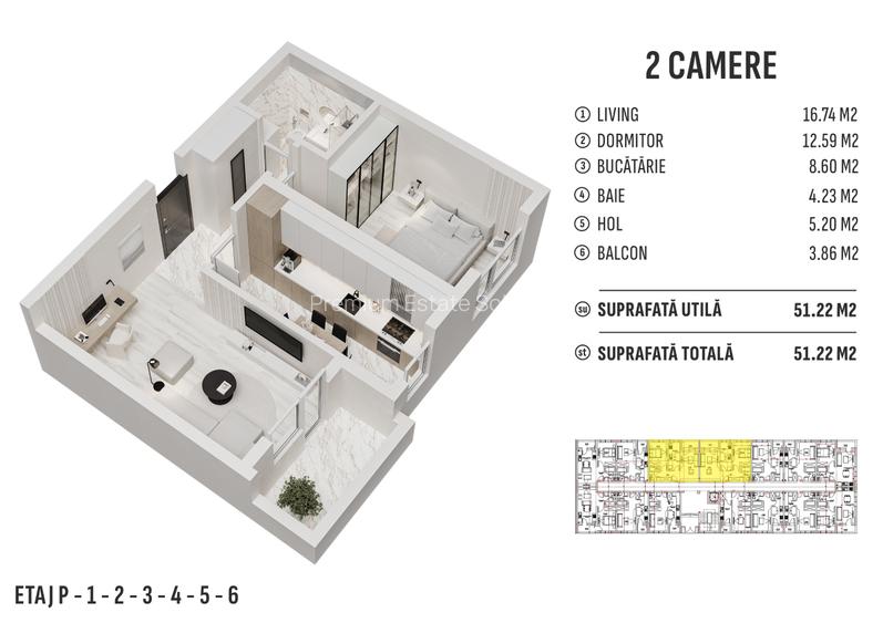 VANZARE APARTAMENT DECOMANDAT IN CARTIERUL MILITARI-COMISION 0% - 2