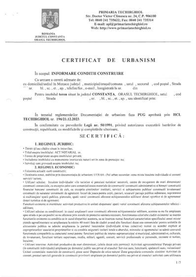 Oportunitate! Techirghiol, teren 923 mp., ideal constructie, investitie! - 9