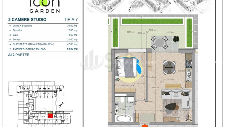 REA1024628 Mosilor 2 camere Imobil Nou - 5