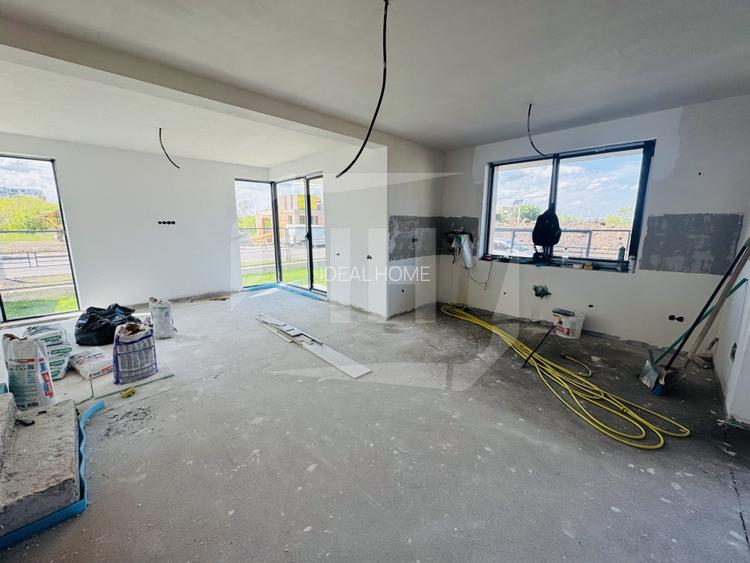 Duplex semifinisat, 119 mp utili, finalizat, zona Buna Ziua - 4