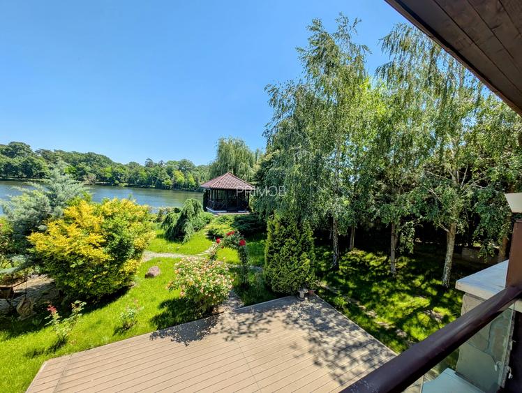 Mogosoaia,vila robusta cu vedere spectaculoasa catre lac,palat,parc,1750mp teren - 3