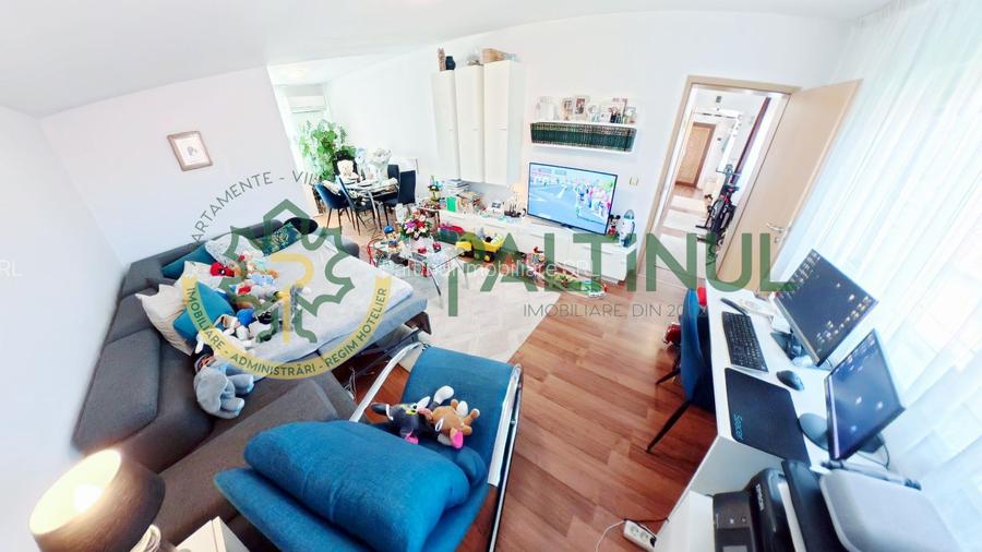 Apartament luminos, 2 camere, 66 mp  Lazaret, etaj 2/2, pod - 2