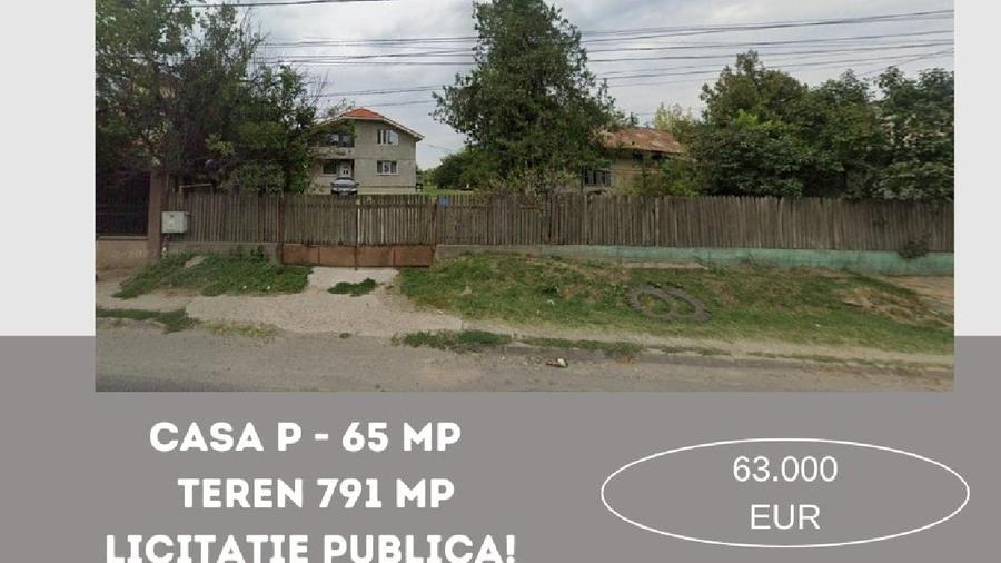 Casa P - 65 mp + Teren 791 mp, Bora