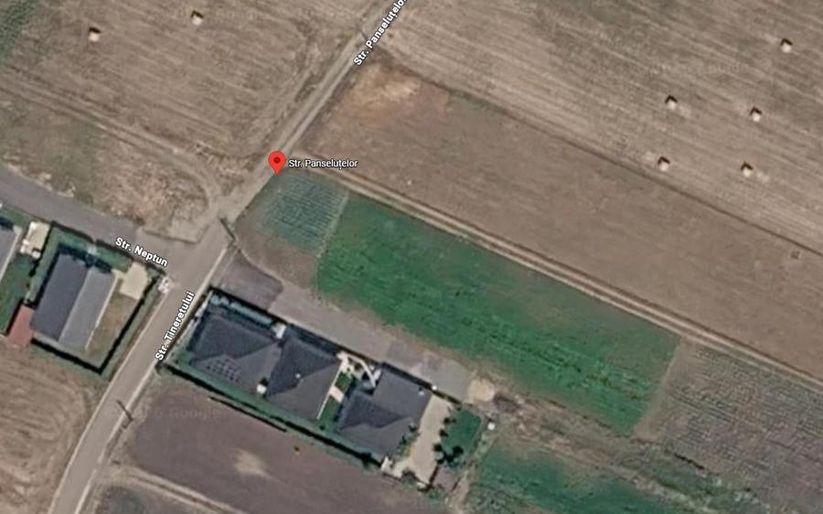 Teren intravilan 6.200 mp de vânzare – strada Panselutelor, Jucu, județul Cluj