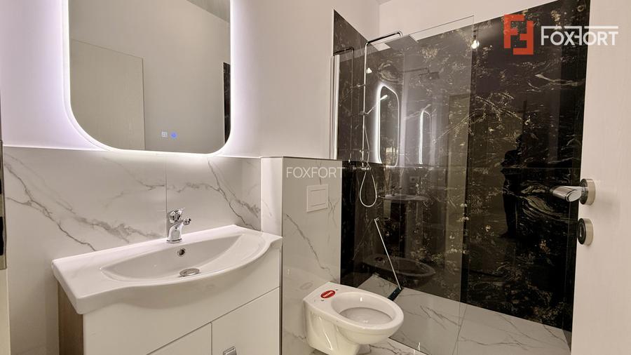 Duplex de vanzare, 3 camere + teren 330 mp, Mosnita Noua - 12