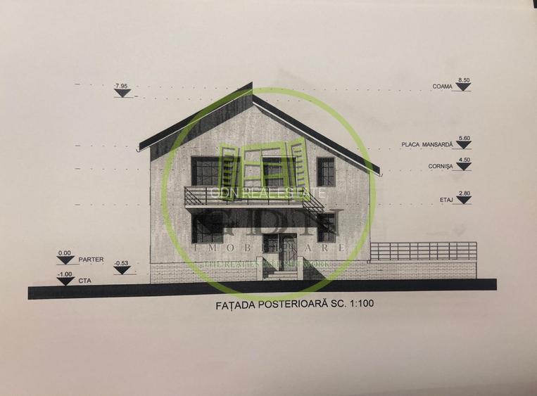 Casa S+P+M, 690 MP teren, 180,46 MP utili, Preajba, zona Capsunarie - 5