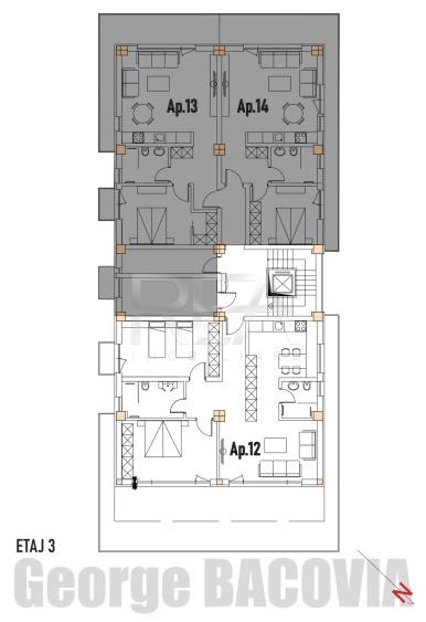 UP Boutique - Pipera Voluntari - APARTAMENT 3 CAMERE finisaje LUX