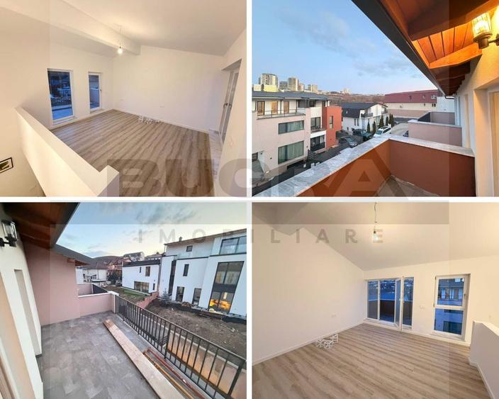 Duplex ultrafinisat de 120mp, curte 250mp, 4 parcari, zona Campului